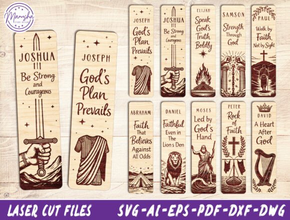 Bible Men Bookmark SVG Bundle: A Faith-Filled Embroidery Design Review