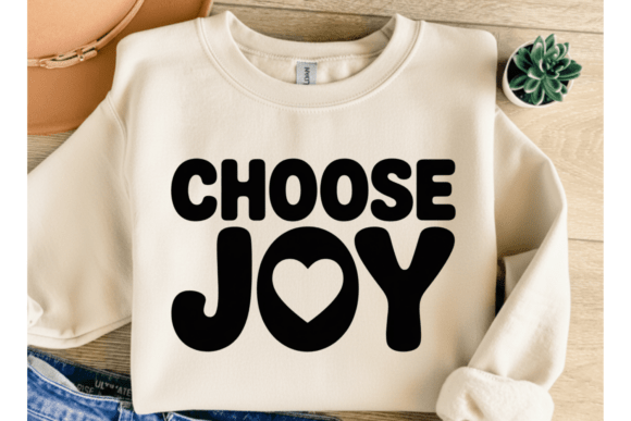 Choose Joy Positive Mindset PNG SVG Review for Real Embroidery Projects