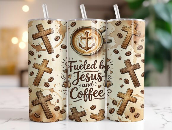 Christian Coffee Faith Cross Quote Wrap Review for Real Projects