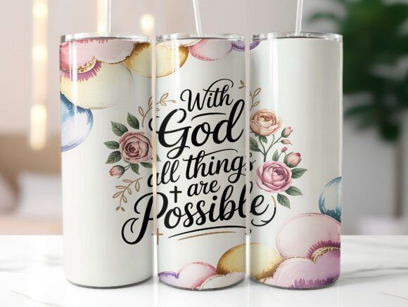 Floral Faith Scripture Quote Tumbler Review: A Designer’s Perspective