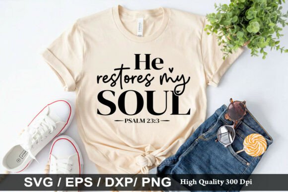 He Restores My Soul SVG Review: Faith-Inspired Design for Real Projects