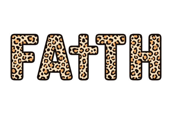 Leopard Print Faith Cross Design Review for Real Projects