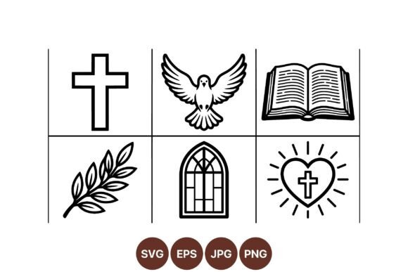 Minimalist Religious Icon Svg Review for Embroidery Projects