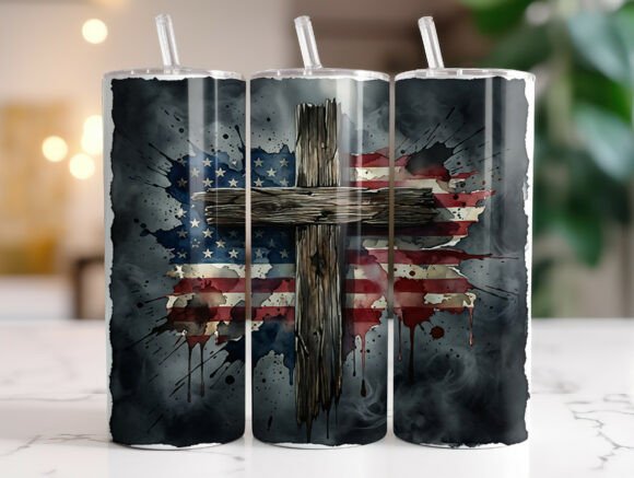 Patriotic Faith Cross USA Tumbler Wrap Review: A Designer’s Take