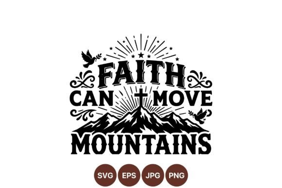 Review of Faith Can Move Mountains Art for Embroidery Projects