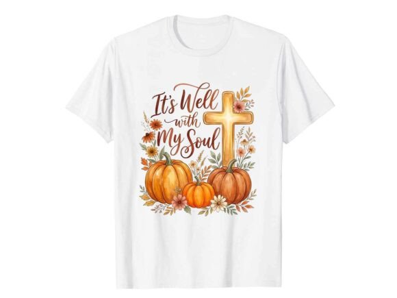 Review of Faith Pumpkin Soul Fall T-Shirt Design