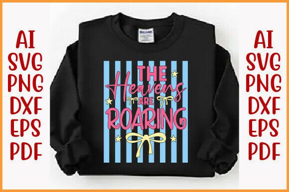 The Heavens Are Roaring PNG, Faith Embroidery Design Review